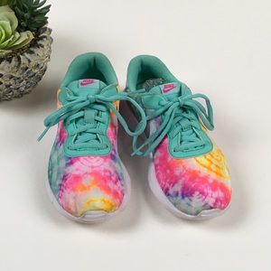 nike girls tanjun tie dye sneaker